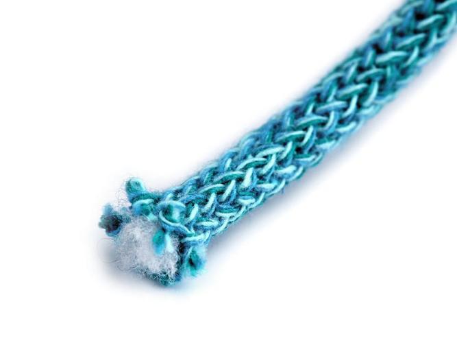 Kordel mit Füllung Ø5 mm lila/rosa